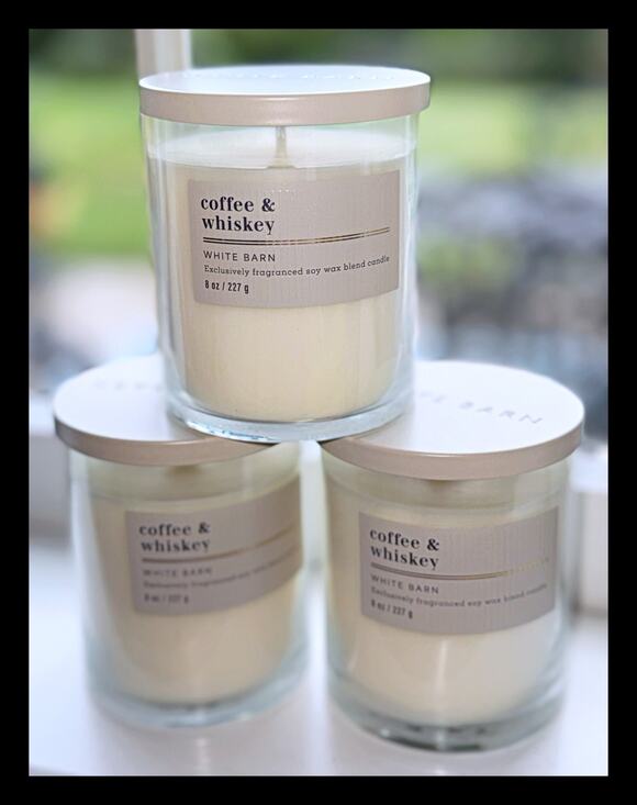 Bath & Body Works Other - Lot of 3 Bath & Body Works Coffee & and Whiskey Single Wick Candle